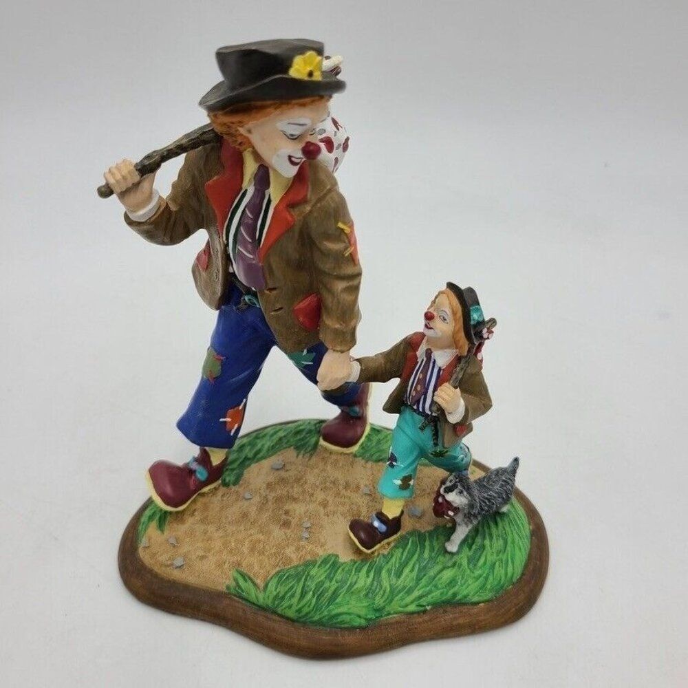 Vintage Danbury Mint Classic Clowns On Our Way Collection 1995 Francis Barnum